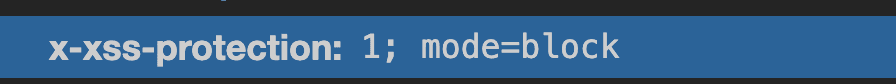 x-xss-protection